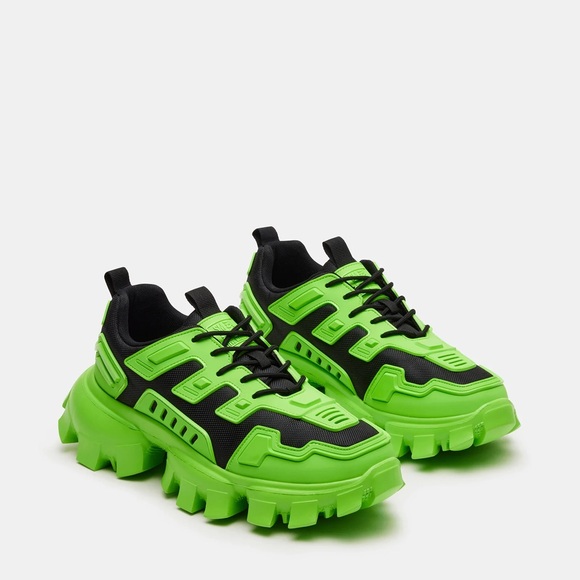 Steve Madden Other - Steve Madden Ponce Neon Green Sneakers